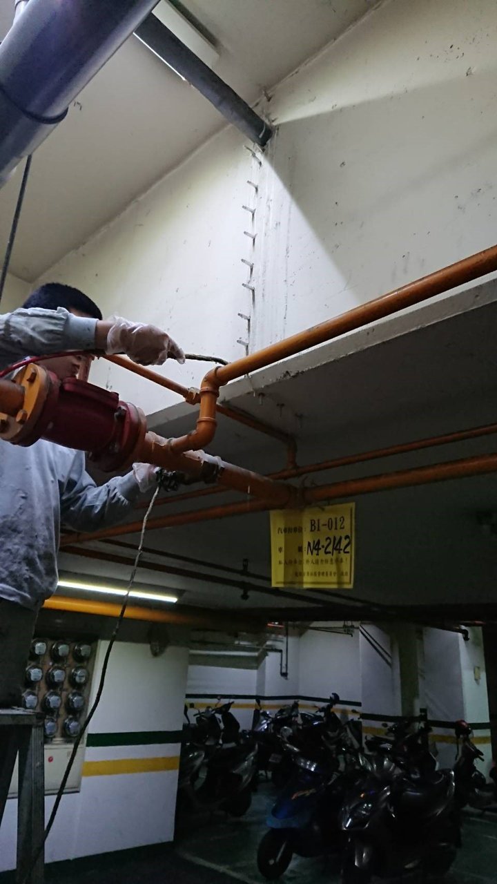 高雄地下室漏水高壓灌注・工程照片 02