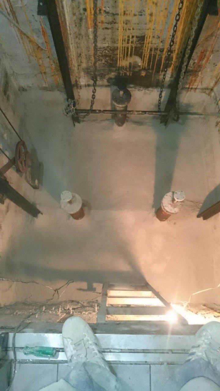 高雄電梯機坑漏水防水工程・工程照片 05